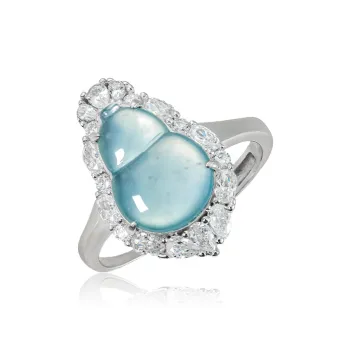 YUANYUXIANG Ice Type Jadeite Rings Women's