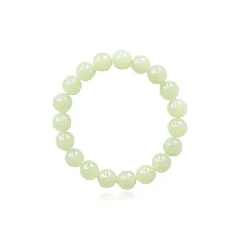 Oriental Jade Hetian Jade Bracelets Pale Greenish White Jade Women's