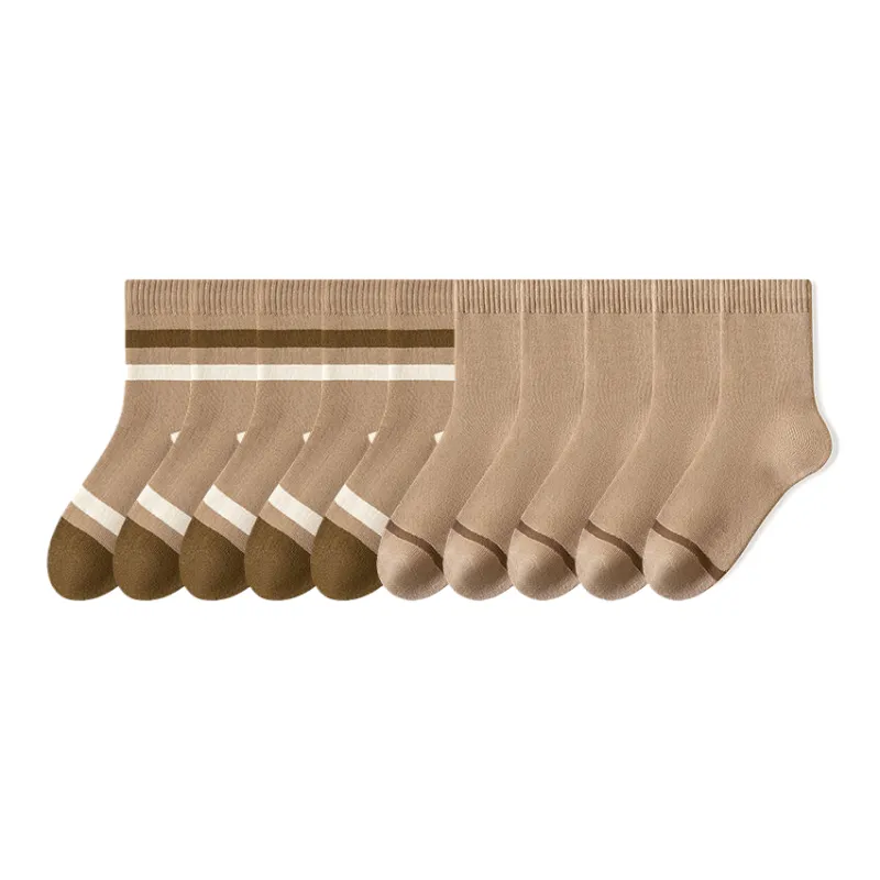 Lan Miao Mid Calf Socks Women's Combo Set-7