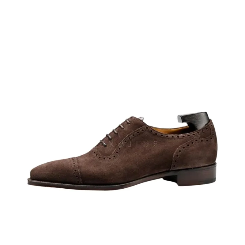 GAZIANO GIRLING St.James II Dress Shoes Men's Black/Brown-6