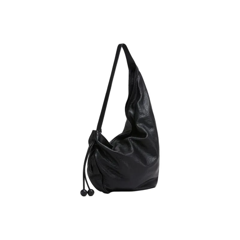 MARNI Sheepskin Crossbody Bag, Shoulder Bag Tubas Women's Black-1