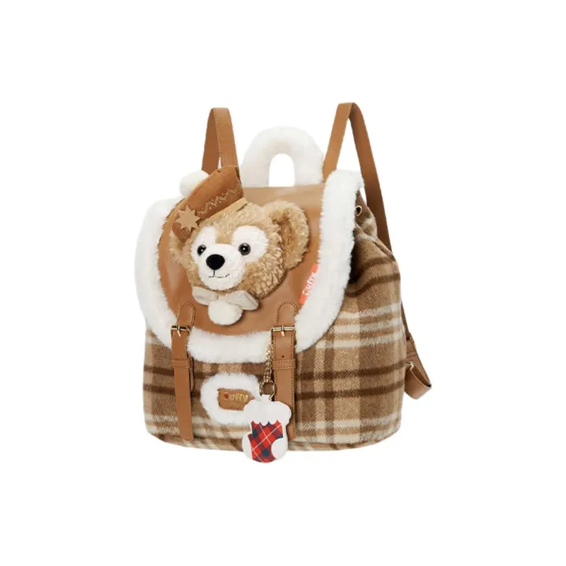 Disney 2024 Winter Duffy Collection Duffy Backpack With Large Capacity Doll Products-1