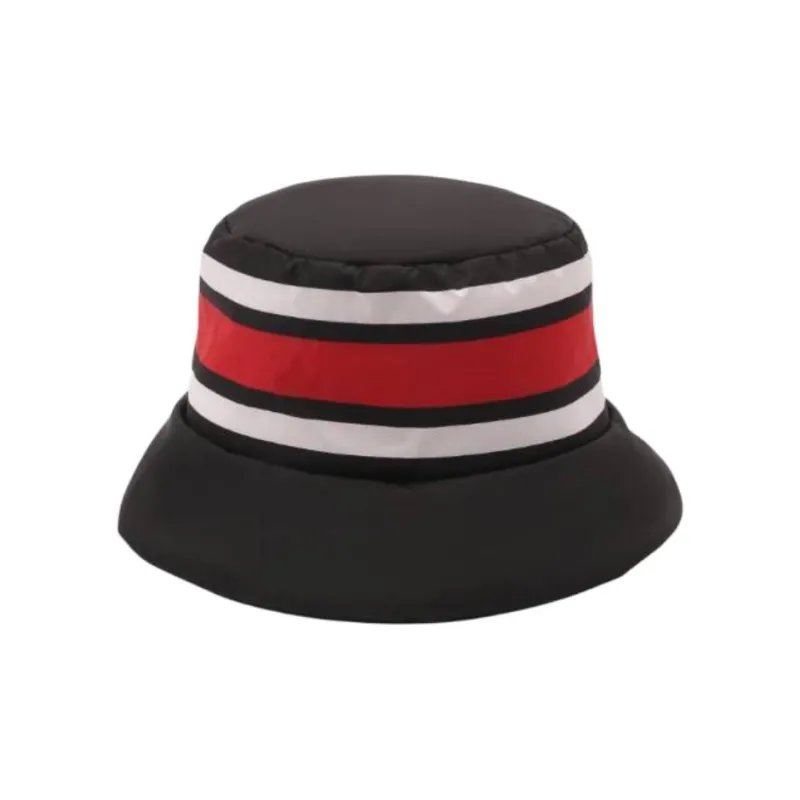 PRADA Nylon Logo Bucket Hat-1