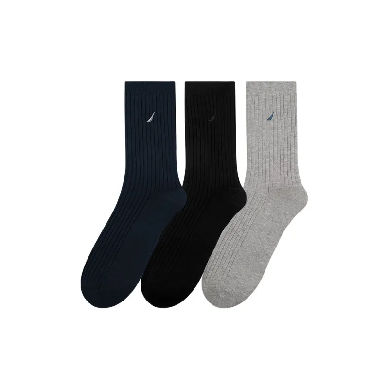 NAUTICA UNDERWEAR Knee High Socks Men's 3 Pack-5