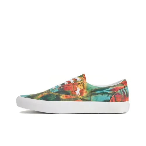 Polo Ralph Lauren Canvas Low-Top Skateboard Shoes Men's Multicolor