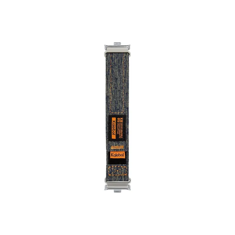 MSSM Watch Band Xiaomi Red Beige Compatibility 130 200mm Denim Material-2