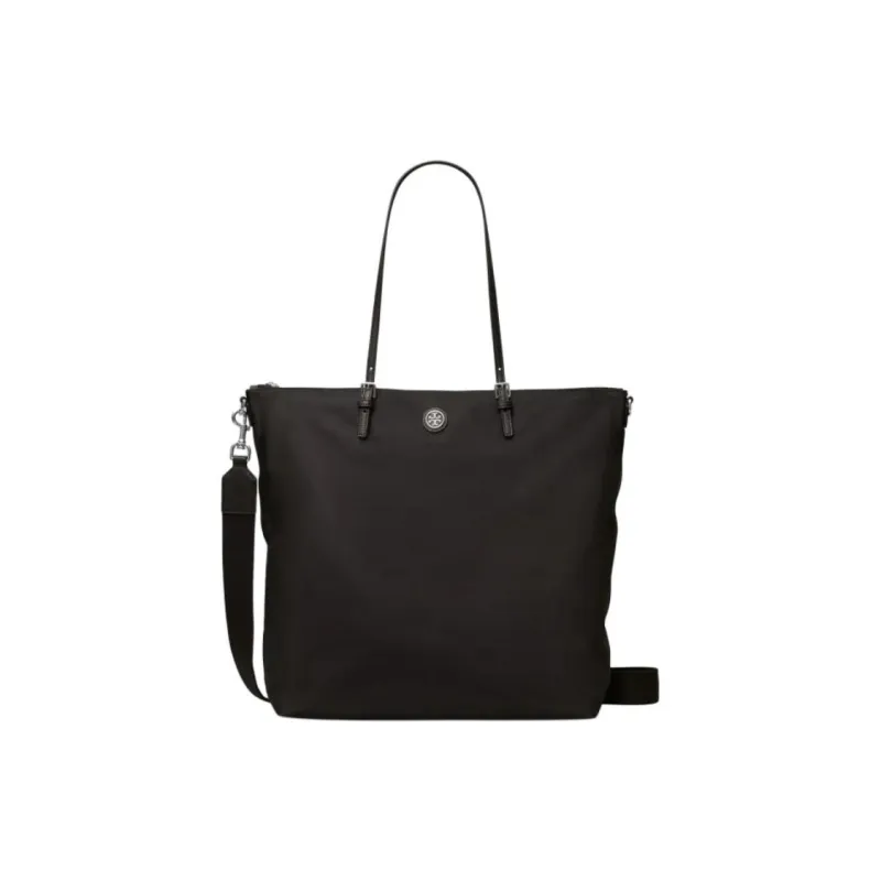 TORY BURCH Fabric Tote Bag, Shopping Bag, Crossbody Bag, Shoulder Bag Women's Black-0