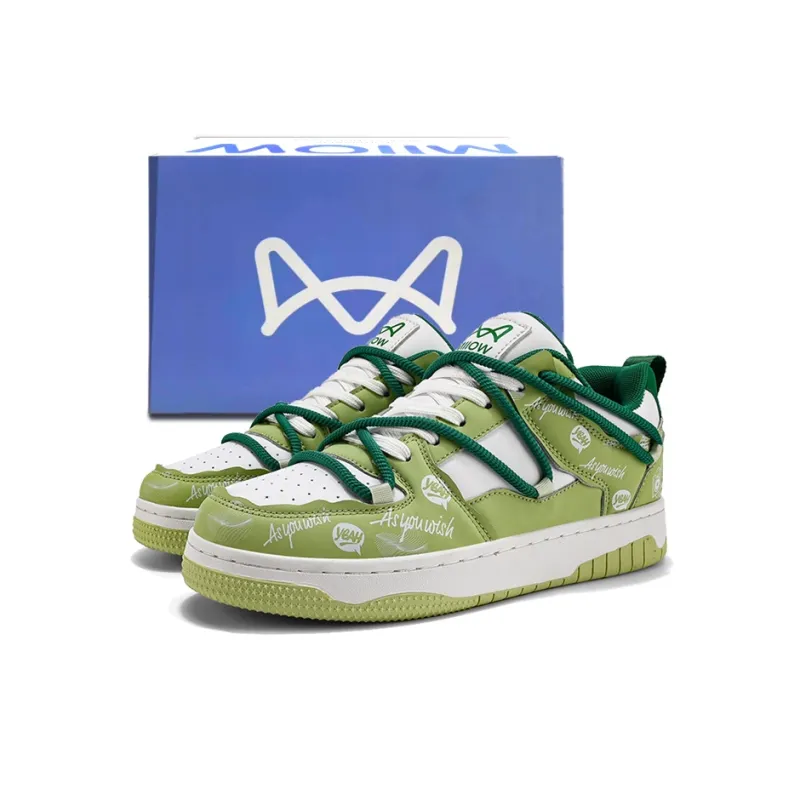 MIIOW Trend Party Series Coverage Anti-Slip And Wear-Resistant Low-Top Skateboard Shoes Unisex-14
