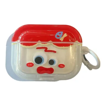 Baohuguang Compatible With AirPods 1/2/3 TPU Ins Fun Quirky Meme Fully Enclosed Headphone Cases
