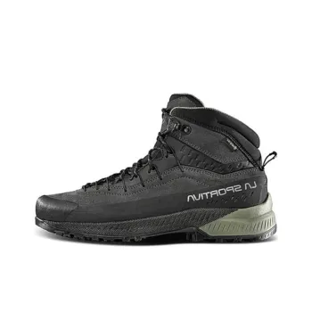 LA SPORTIVA Cushioning Mid-Top Hiking/Trekking Shoes Men's Black Green