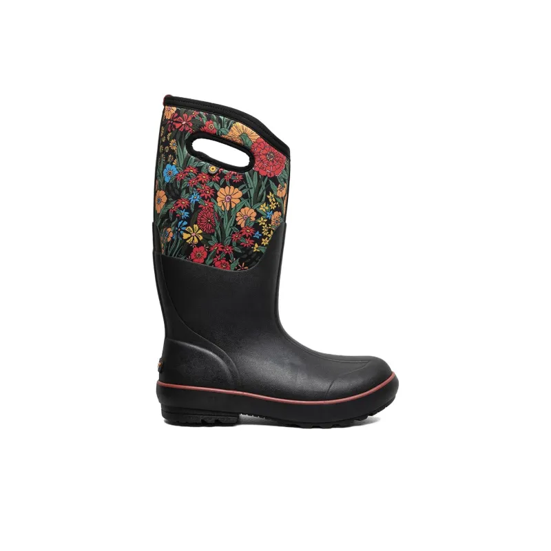 BOGS Wear-Resistant Slip-Resistant Rain Boots Women's Black-1