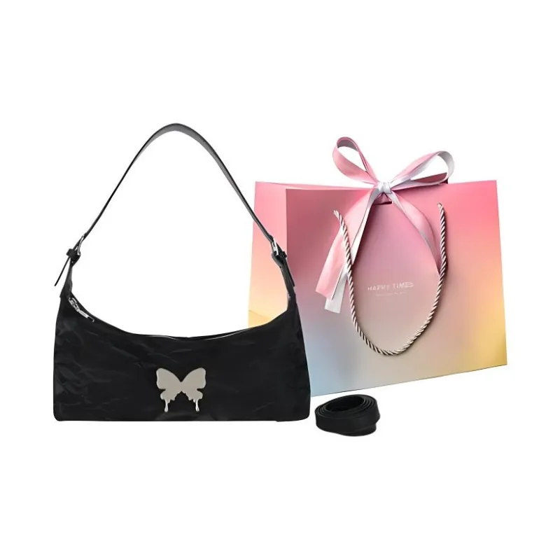 Yalu PU Handbag Shoulder Bag Crossbody Bag Women's Ecru/Black/Pink/Khaki-3
