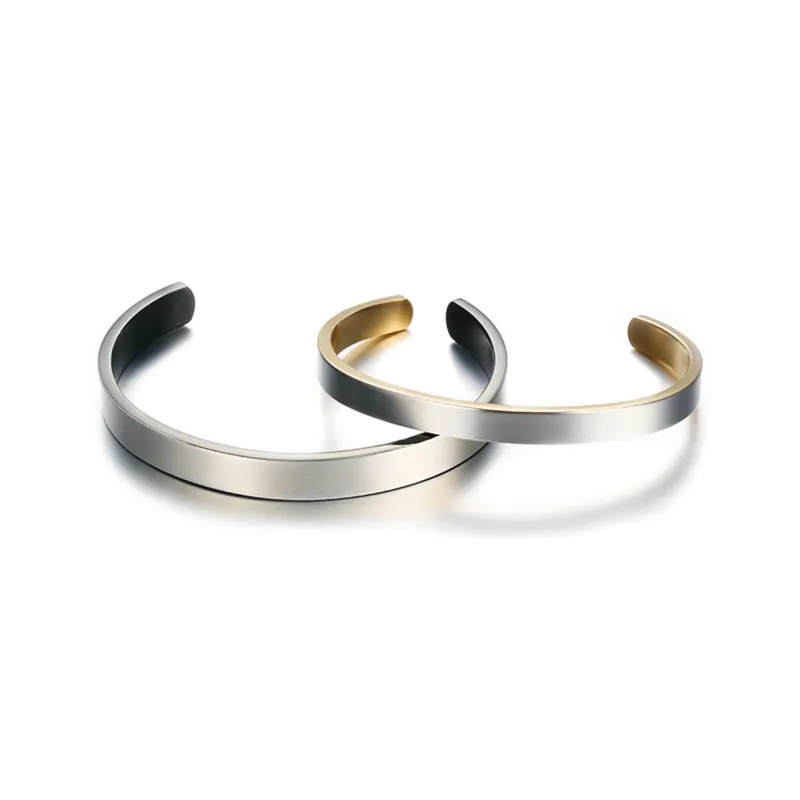 COLIMIDA Titanium Steel Bangles Unisex-2