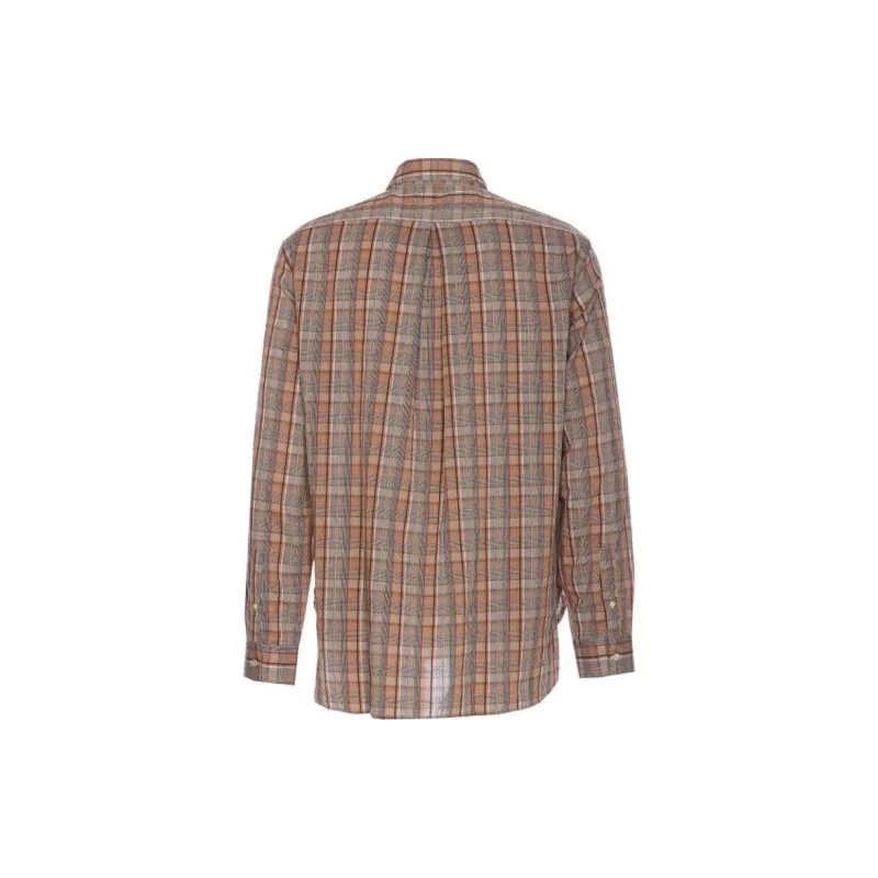 Sunflower Base Checked Long Sleeved Shirt-1