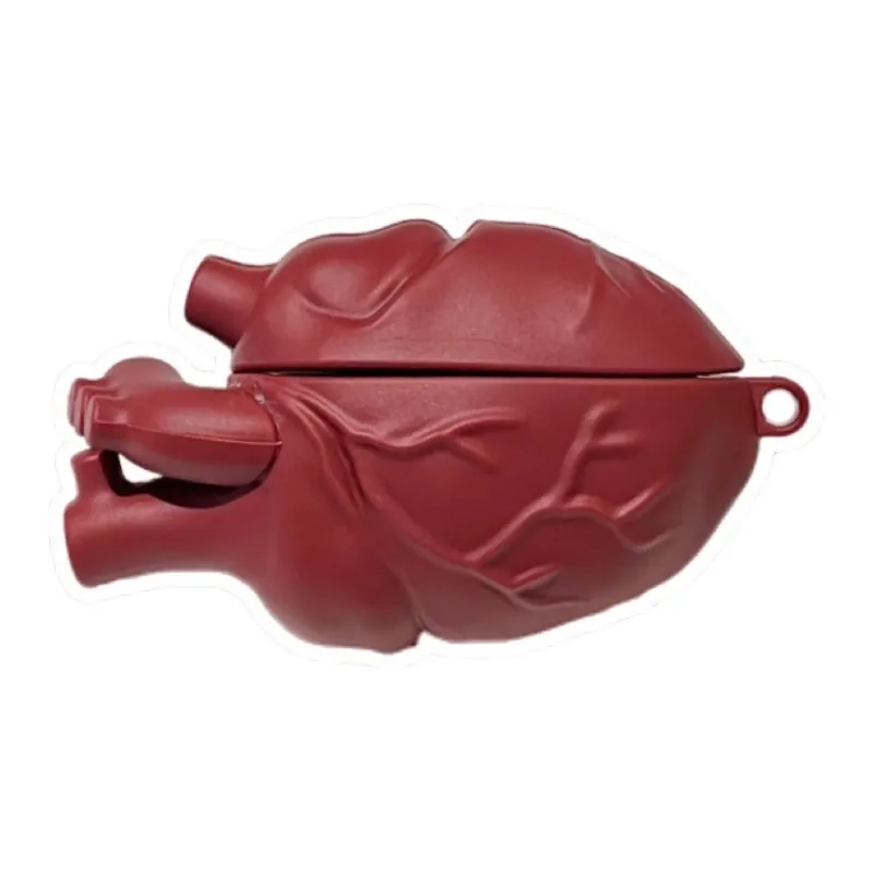BYZ Creative Heart Hobby Model Compatible With Apple AirPods Pro Silicone Material Headphone Case-0