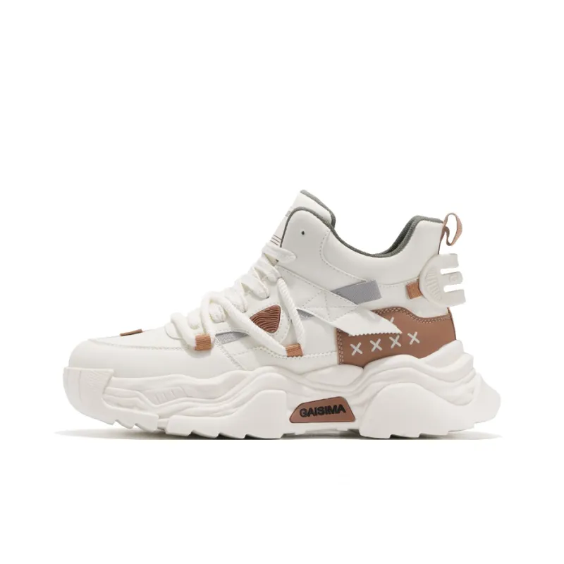 GAISIMA Height Increasing High Top Chunky Sneakers Men's-5
