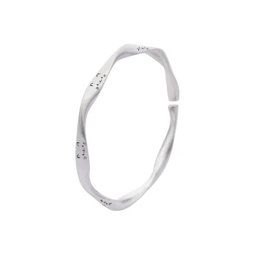 Shunqin Silver Building Sterling Silver S999 Bangles Women's