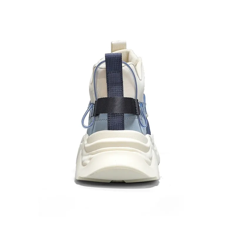 JKEM Cushioned Slip-Resistant Abrasion-Resistant High-Top Chunky Sneakers Men's-13