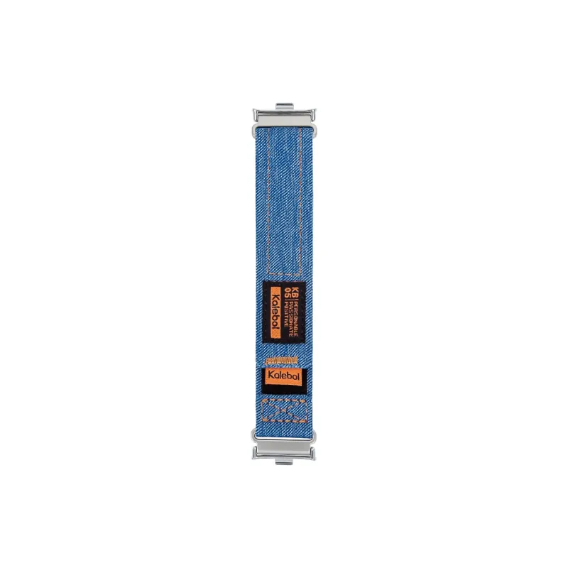 MSSM Watch Band Xiaomi Red Beige Compatibility 130 200mm Denim Material-1