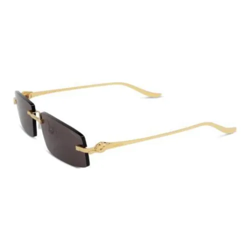 Cartier Eyewear Rectangle Frame Sunglasses