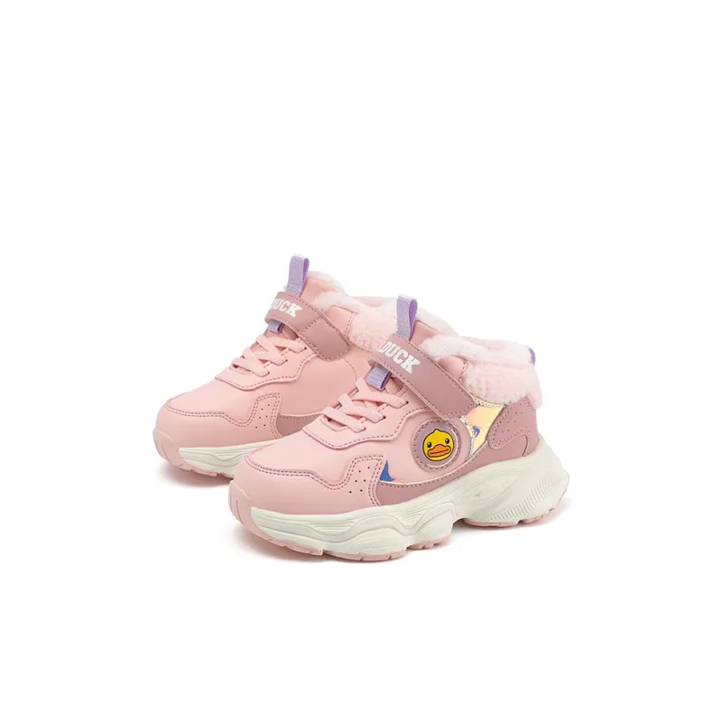 B.Duck Warm High Top Kids Lifestyle Shoes Children Aged 3 7 Years Old-8