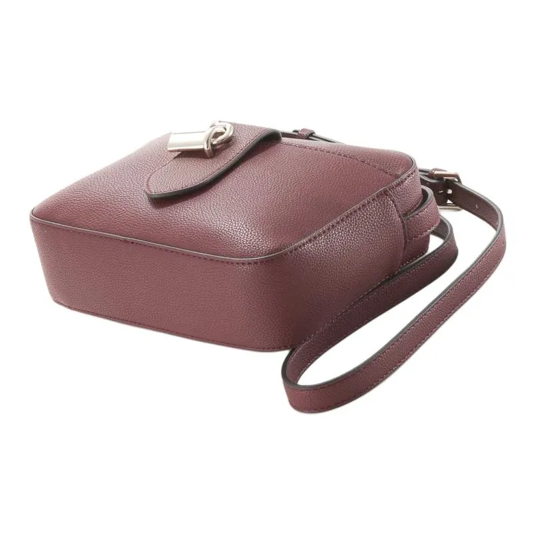 GUESS Synthetic Leather Crossbody Bag Shoulder Bag Women's Bordeaux Red-3