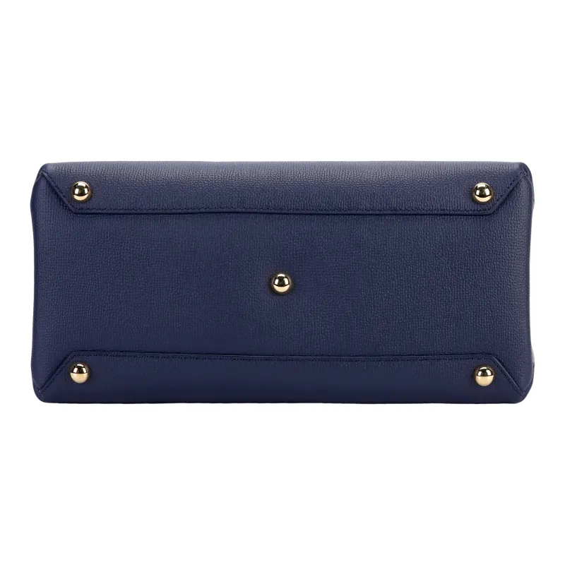 Burberry Cow Leather Crossbody Bag, Shoulder Bag, Handbag Women's Regency Blue-6