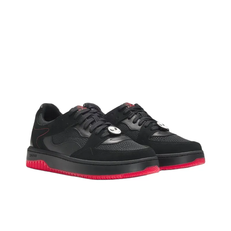 Disney x HUGO BOSS The Nightmare Before Christmas Low Top Skateboard Shoes Men's Black-1