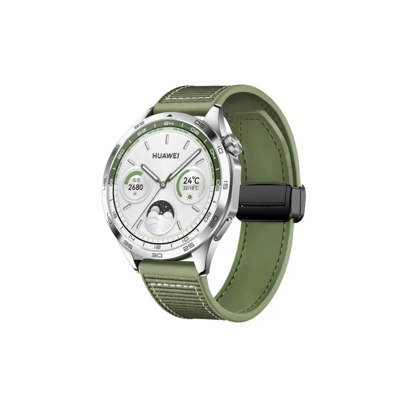 Vobafe Watch Band Huawei Compatibility Silicone Material-0