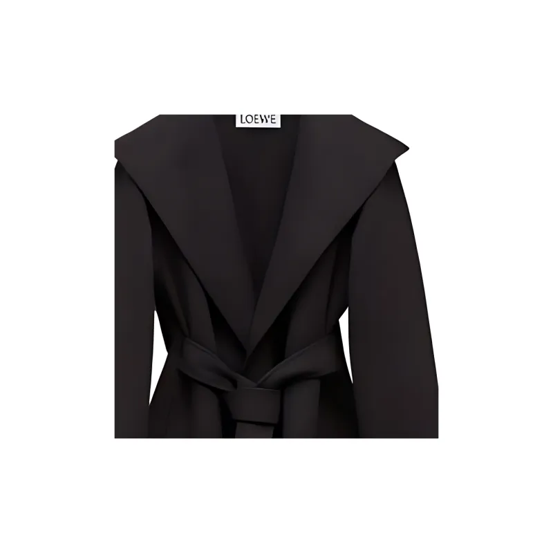 LOEWE Coats Women's Black-5