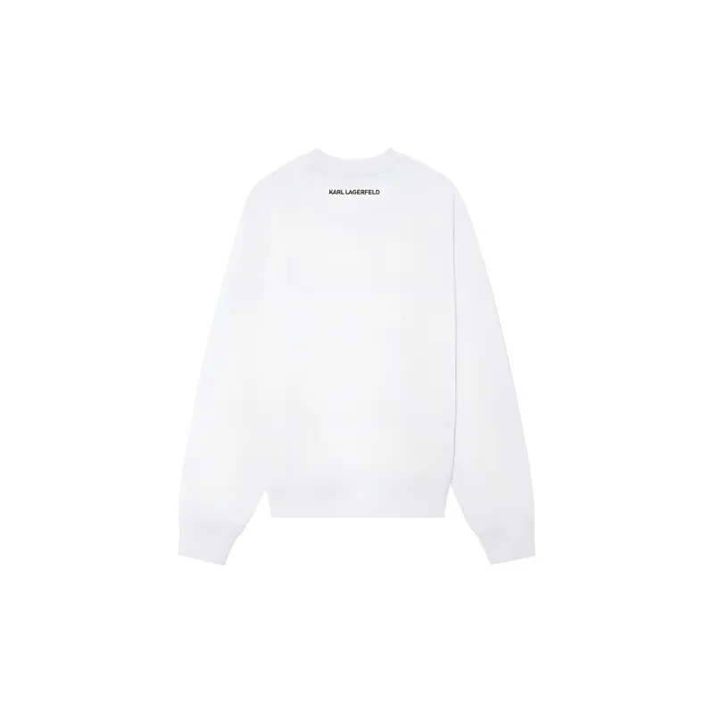 KARL LAGERFELD Sweatshirt Men's Raw White-1