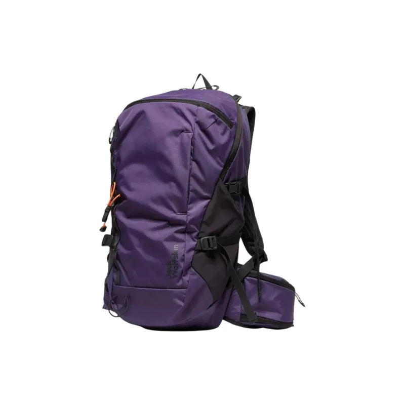 Jack Wolfskin Polyamide Outdoor Hiking Bag Backpack Regular Unisex Mulberry Purple-1