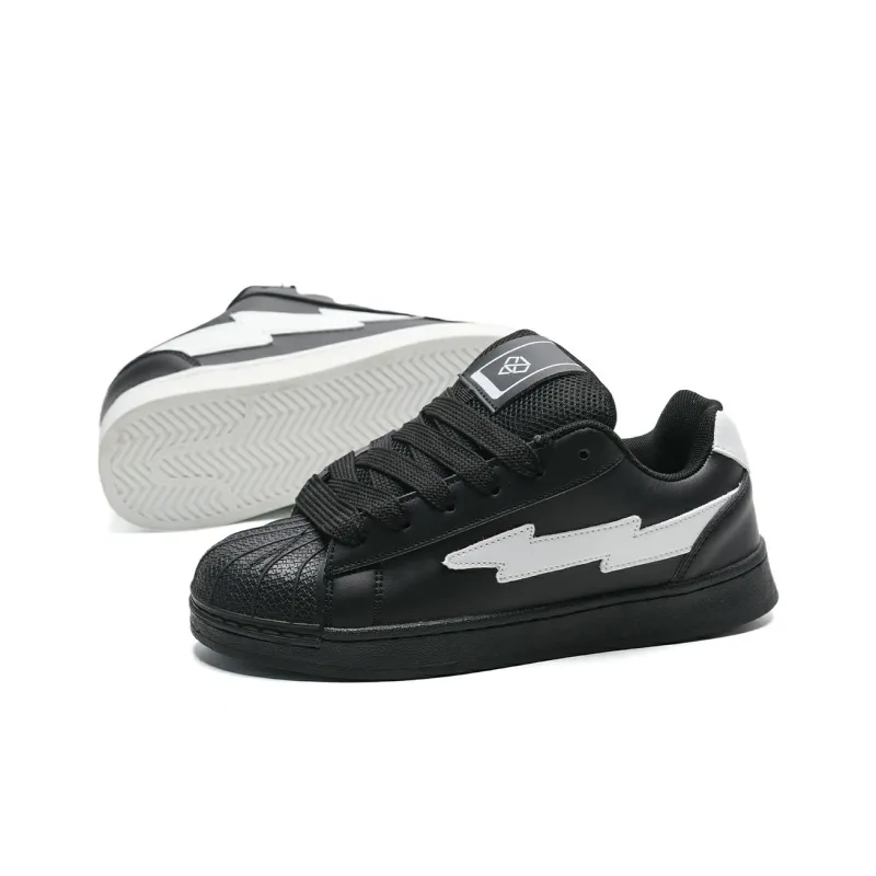 OAOQ Wear-resistant And Lightweight Low-Top Skateboard Shoes Unisex Box-35