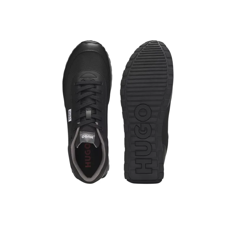 HUGO BOSS Low-Top Casual Shoes Men's Pure Black-4