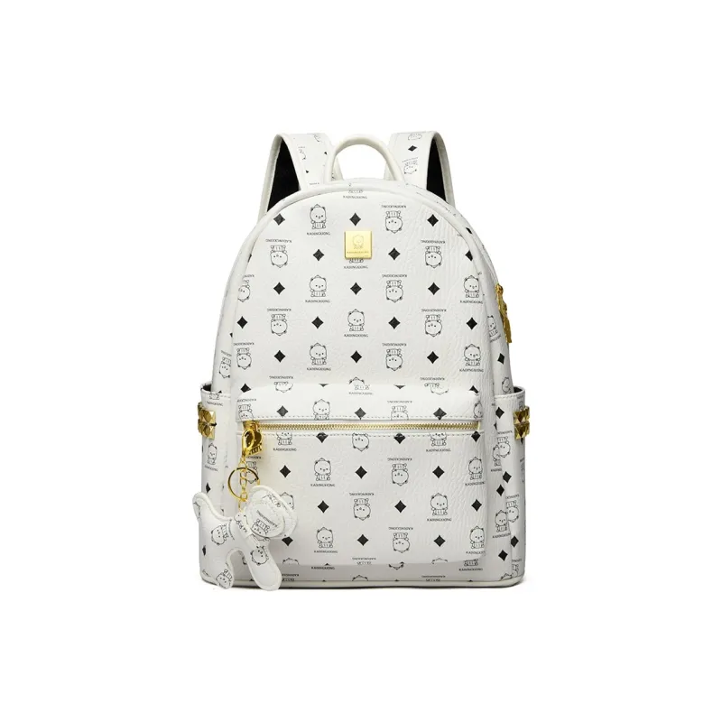 BLAKE FLEETO Abrasion Resistant Fabric Backpack Large Size Women's Multicolor-20