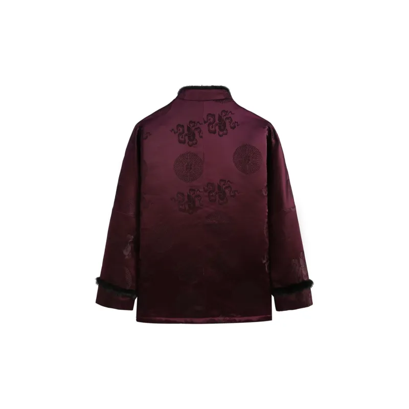 XUANSHENG Puffer Jacket Men's Red-4