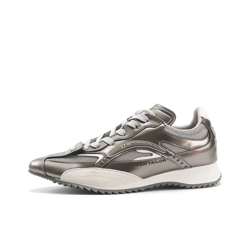 TOM TAILOR Silver Phantom Breeze Boots Height Increasing Low Top Chunky Sneakers Women's-6