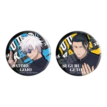 MOUXUYY Satoru Gojo Suguru Geto Spell Back Battle School Uniform Duo Let's Chirp Badges