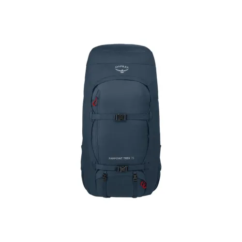 OSPREY Recycled Nylon Outdoor Hiking bag LOGO Backpacks Unisex Space Blue