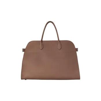 THE ROW Soft Margau Leather Handbag Women's Brown