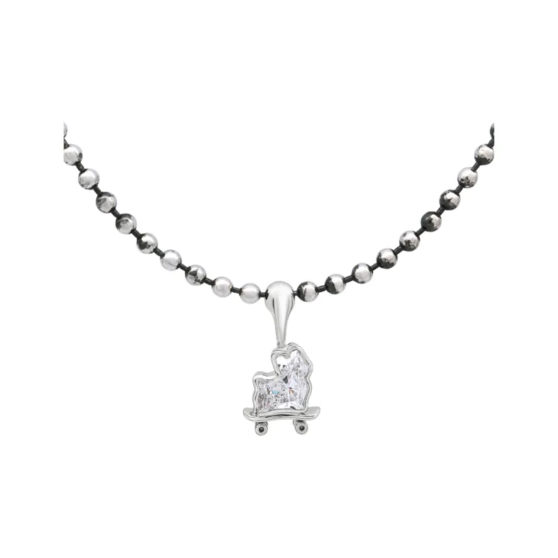 ICEWALD 18k Gold Diamonds Pendants Unisex Silver-0