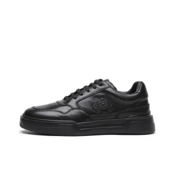 ELLE HOMME Breathable Low Top Skateboard Shoes Men's Black
