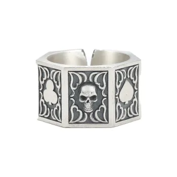 Ruibeila 990 Foot Silver Rings Men's