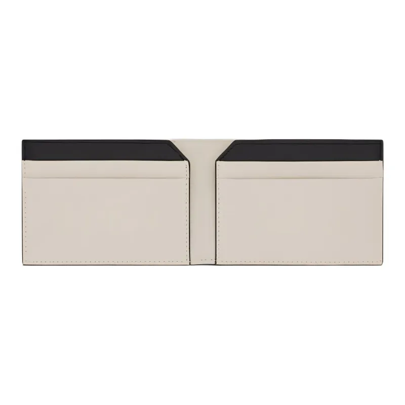 SAINT LAURENT PARIS Leather Card Holder Men's Black-3