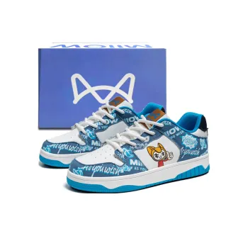MIIOW Trend Party Series Coverage Anti-Slip Wear-Resistant Lightweight Breathable Low-Top Skateboard Shoes Unisex