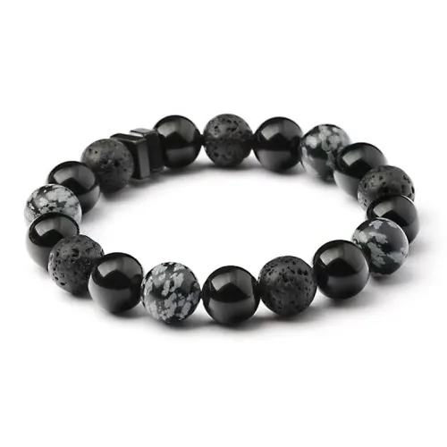 Noritake Obsidian Bracelets Unisex