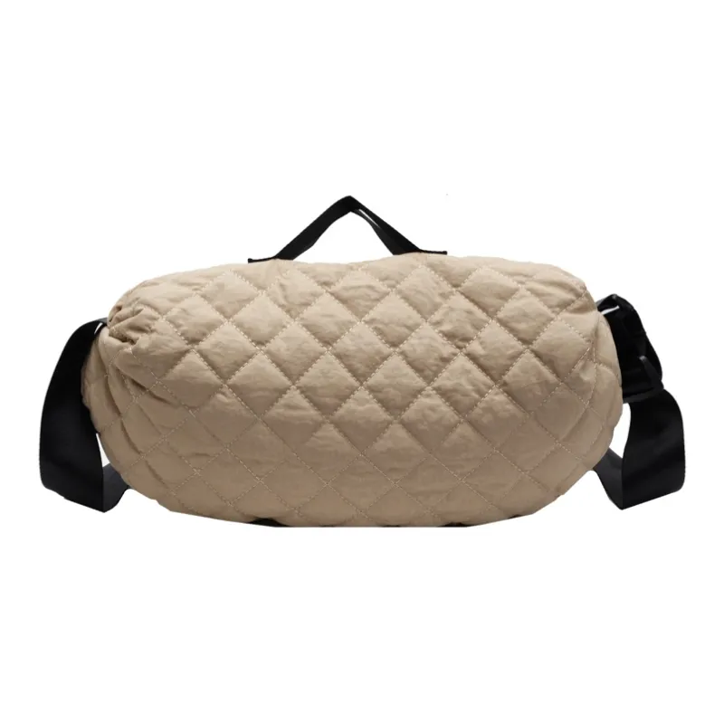 GOX Nylon Handbag Regular Unisex Ecru/Black/Khaki/Coffee/Green-14