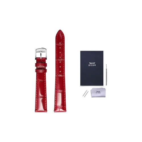 JEAYOU DolceVita Collection Longines L5.255 Vintage Tonneau Compatibility Watch Band 15mm Cowhide Leather Material