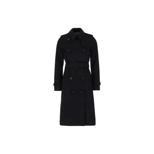 Burberry Double Breasted Belted Trench Coat