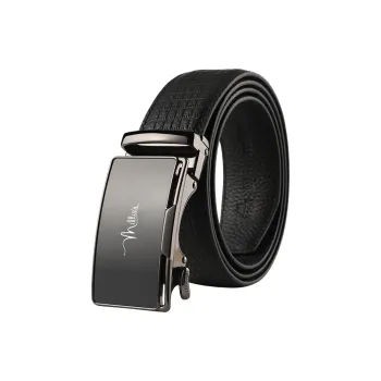 MILLIE'S Cow Leather Top Grain Cow Leather Leather Belts Men's 3.5cm
